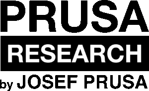 prusa research logo black